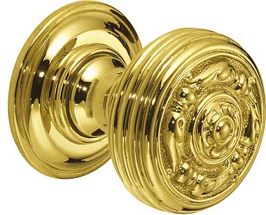 Adelphi brass door knob