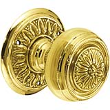 Felbrigg brass door knob