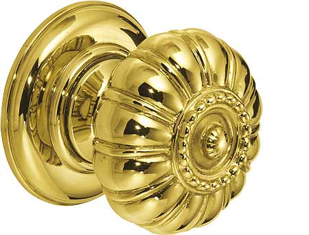 Edgecote Brass Door Knob