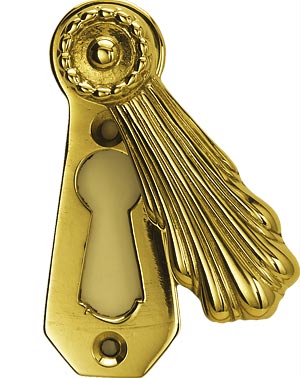 Edgecote brass escutcheons