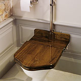 Wooden toilet seats