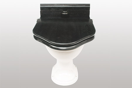 Black Oak Toilet Seat