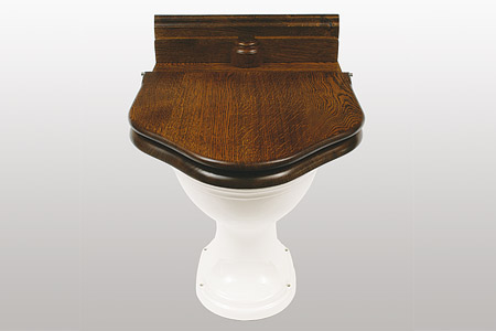 Dark Oak Toilet Seat