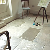 Limestone flooring