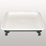 Cast iron shower tray