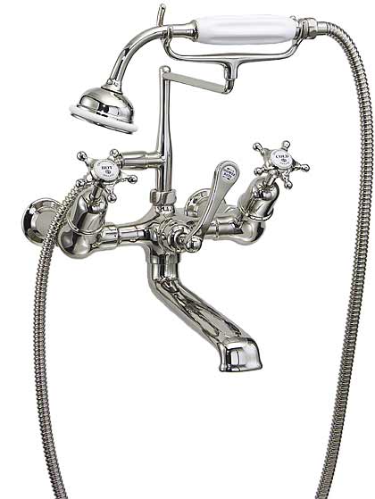 Classic Wall Mounted Bath Mixer Taps (Skye)