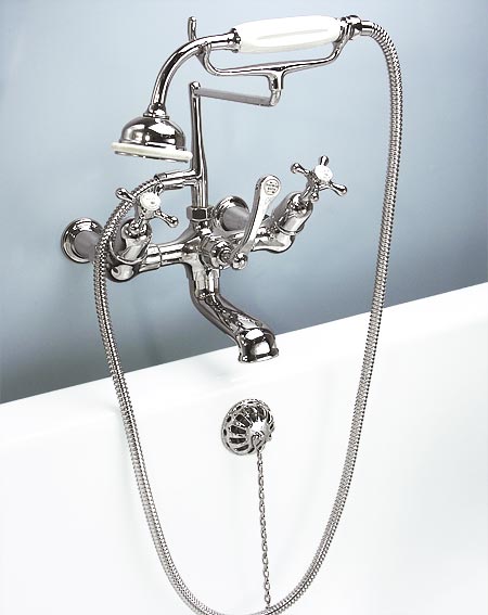 Classic Wall Mounted Bath Mixer (Mull)