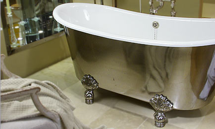 Handmade cast iron baths