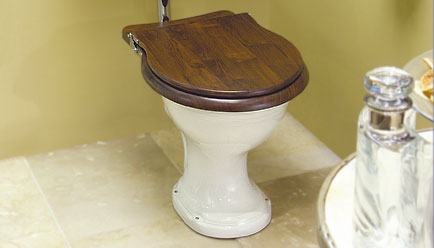 Traditional WC cisterns and pans