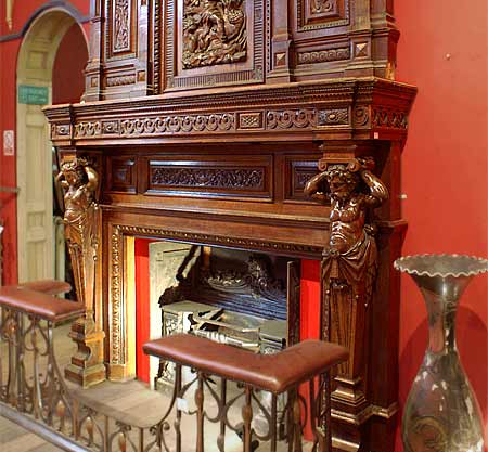 ANTIQUE FIREPLACE