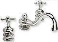 Barra three hole mixer taps